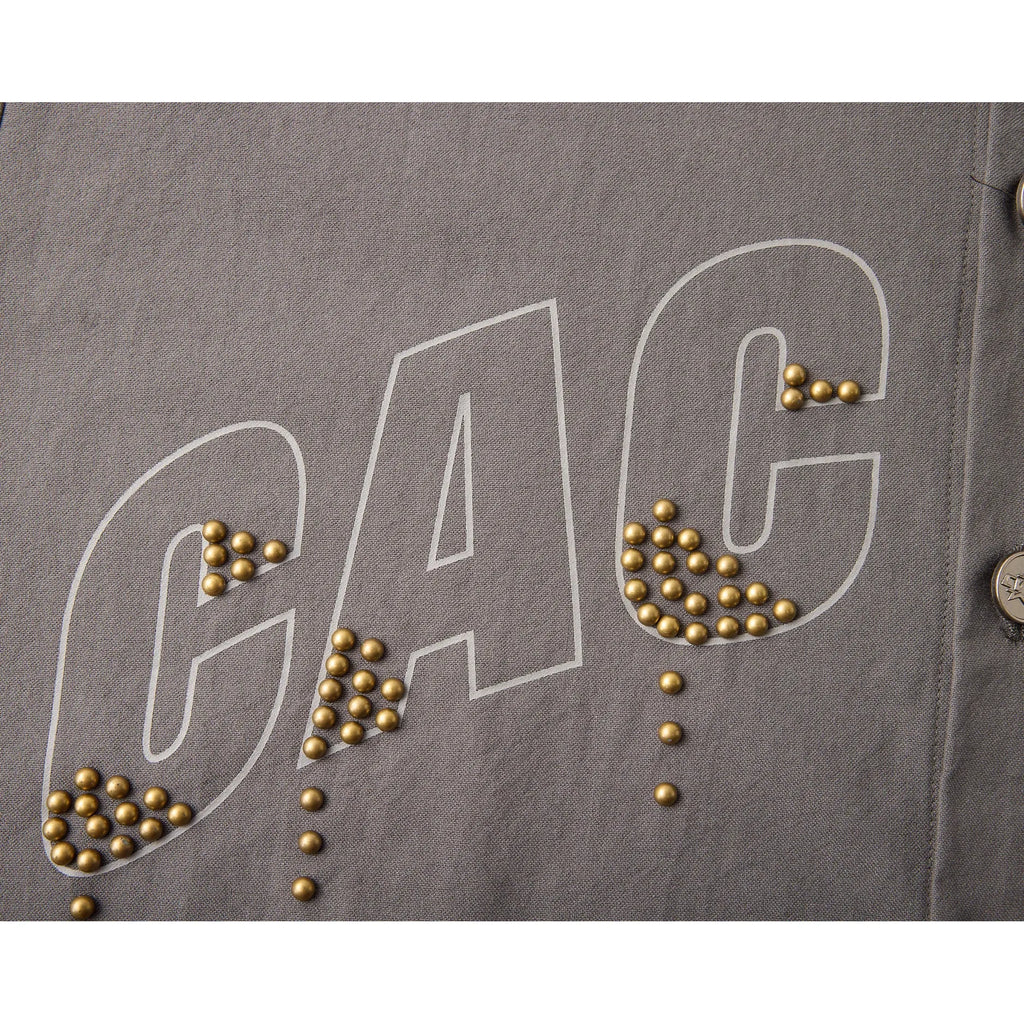 Azva Cactus Stud Drip Button Up