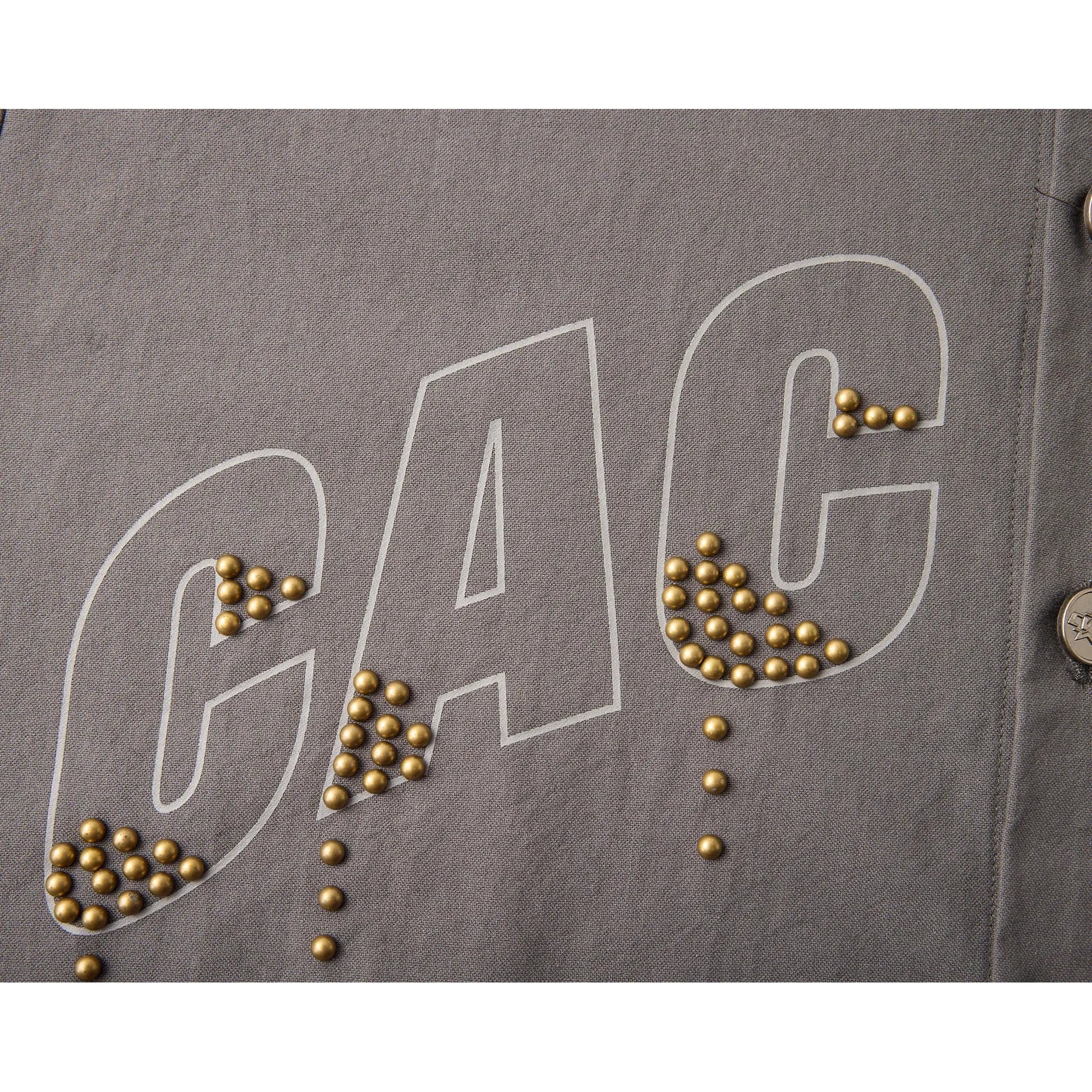Azva Cactus Stud Drip Button Up