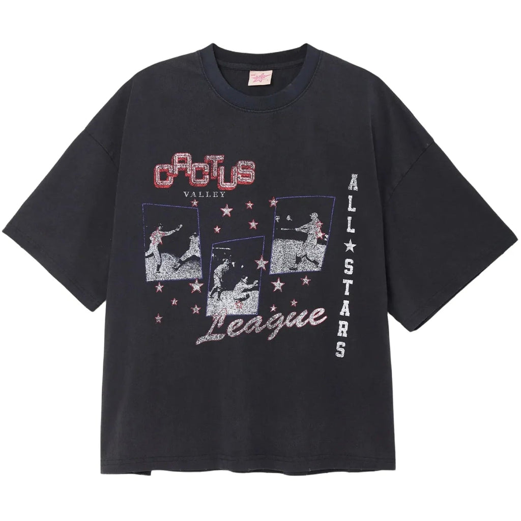 Azva  Big Leagues Tee Black