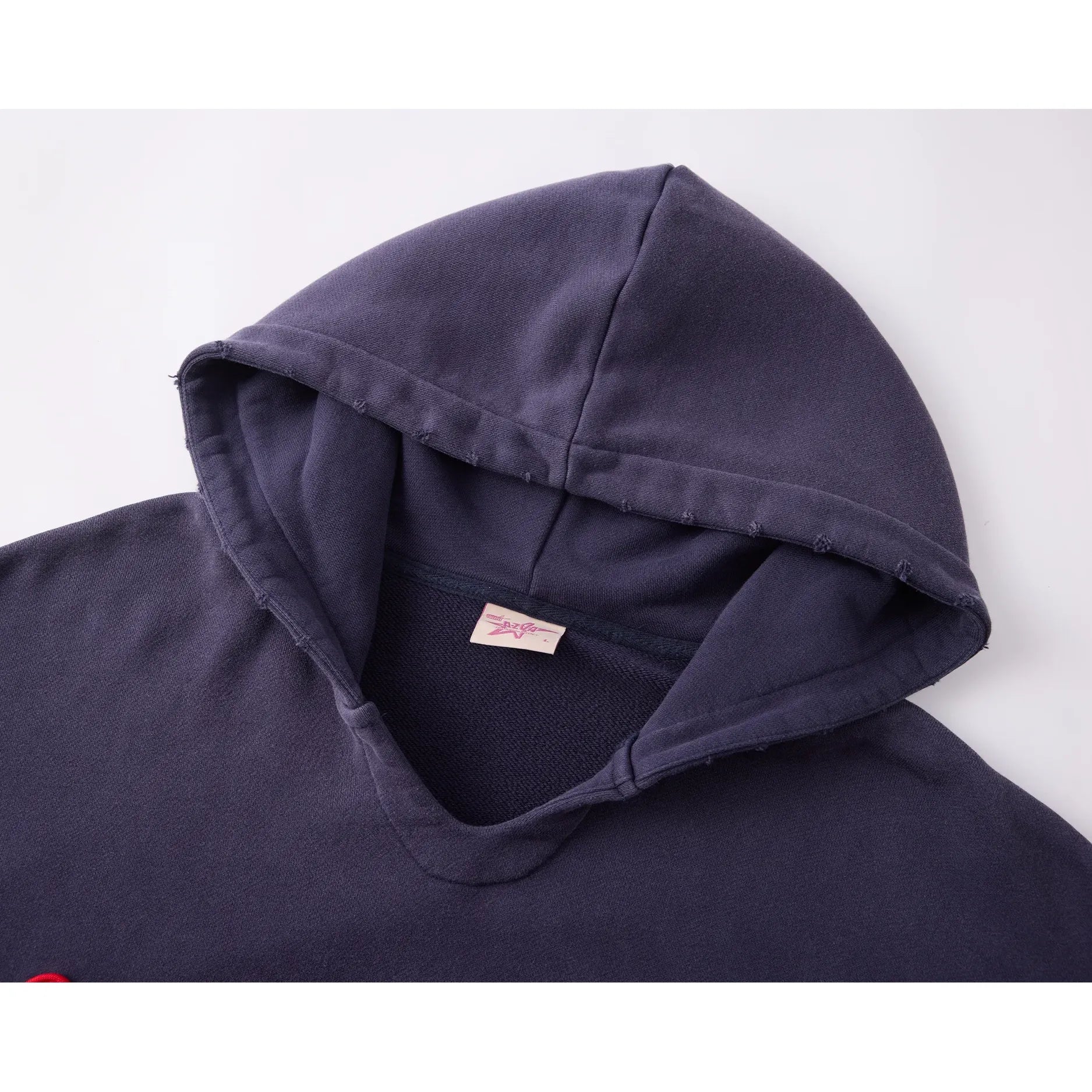 Azva Shoelace Hoodie Navy