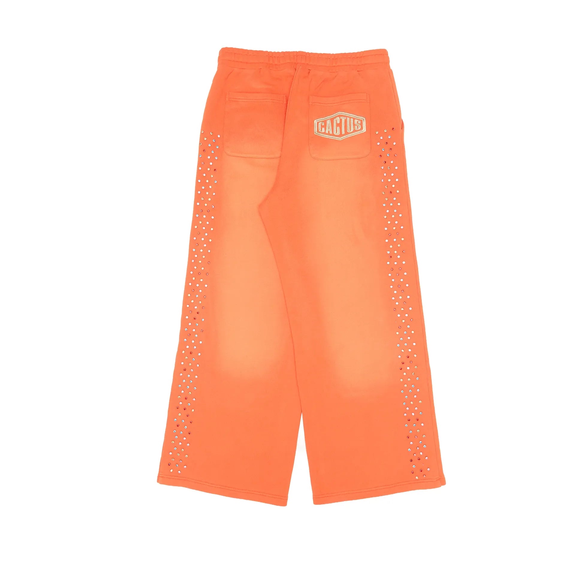 CRYSTAL CACTUS SWEATS - ORANGE
