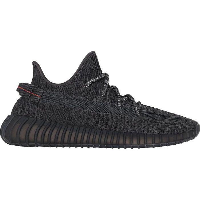 Adidas Yeezy 350 V2 Black Static Non Reflective