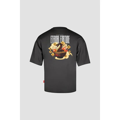 Eternal Year of The Snake Oversized Tee Black