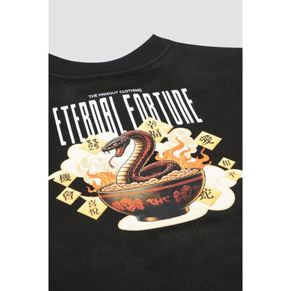 Eternal Year of The Snake Oversized Tee Black