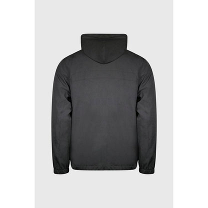 White Lines Waterproof Utility Jacket Black