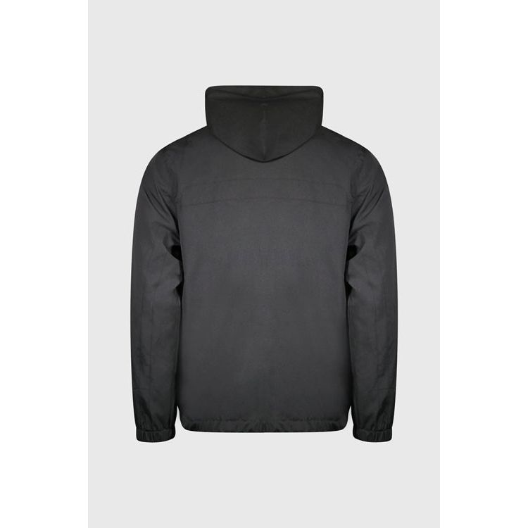 White Lines Waterproof Utility Jacket Black