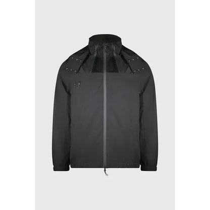 White Lines Waterproof Utility Jacket Black