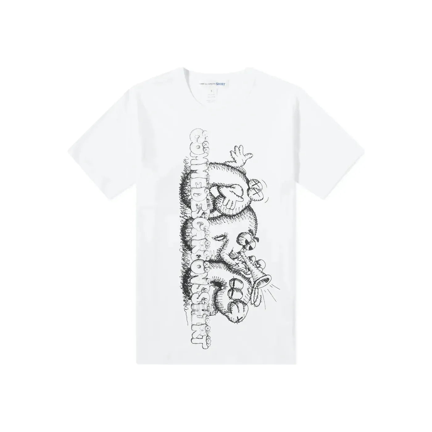 CDG Shirt x KAWS T-shirt White/Black