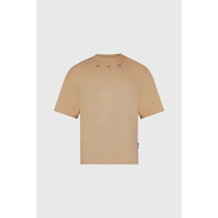 Love in Cold Blood Oversized Tee Tan