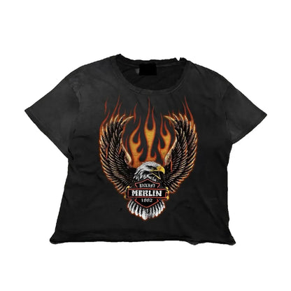 Birds of Merlin T-Shirt Black