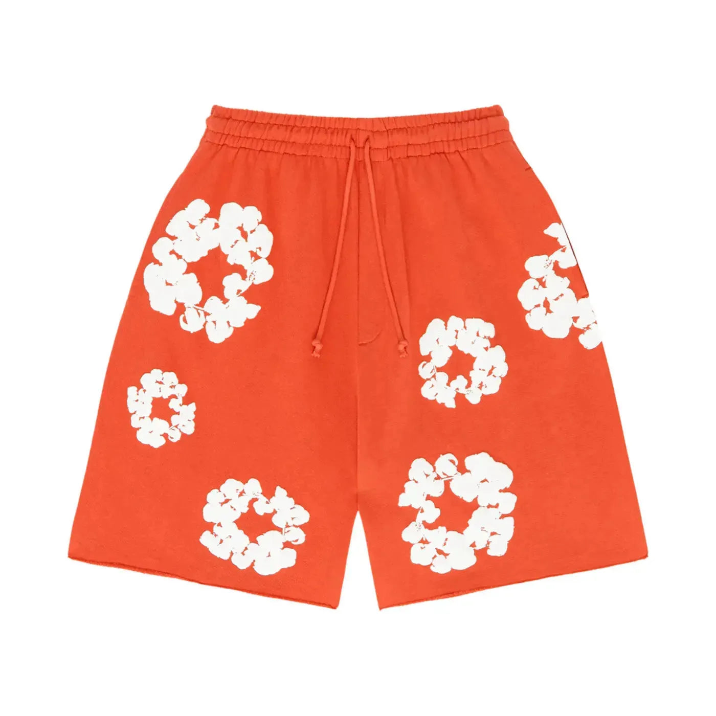 Denim Tears The Cotton Wreath Shorts Orange