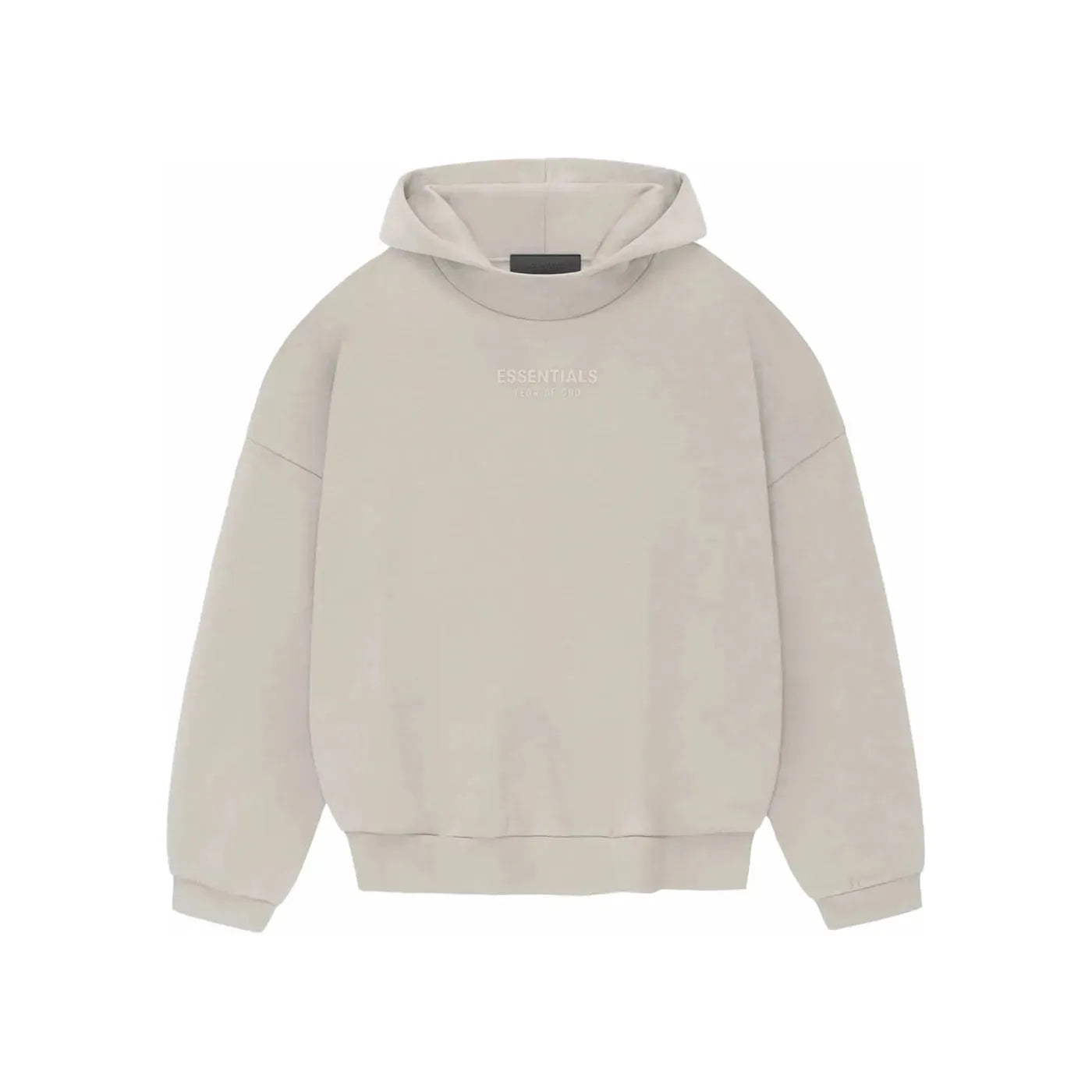 Fear of God Essentials Hoodie Silver Cloud