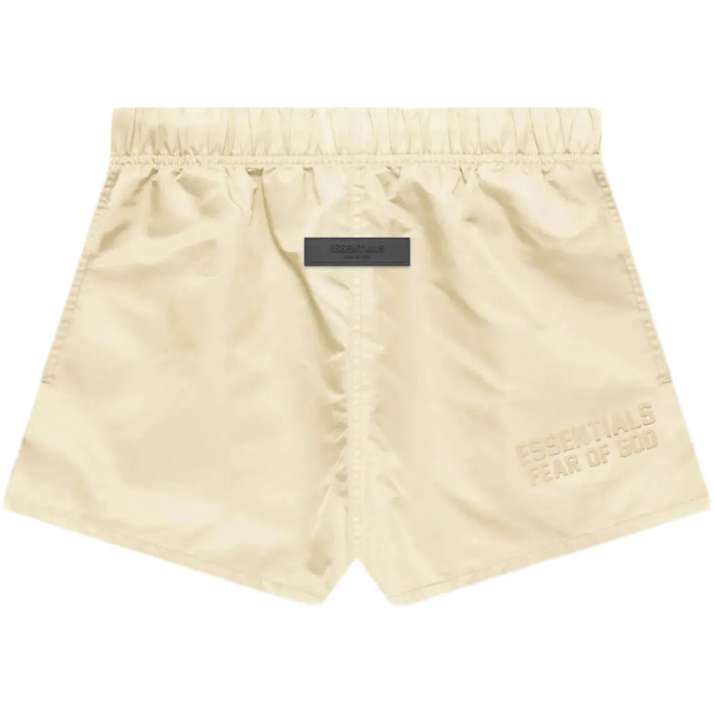 Fear of God Essentials Nylon Running Shorts Egg Shell