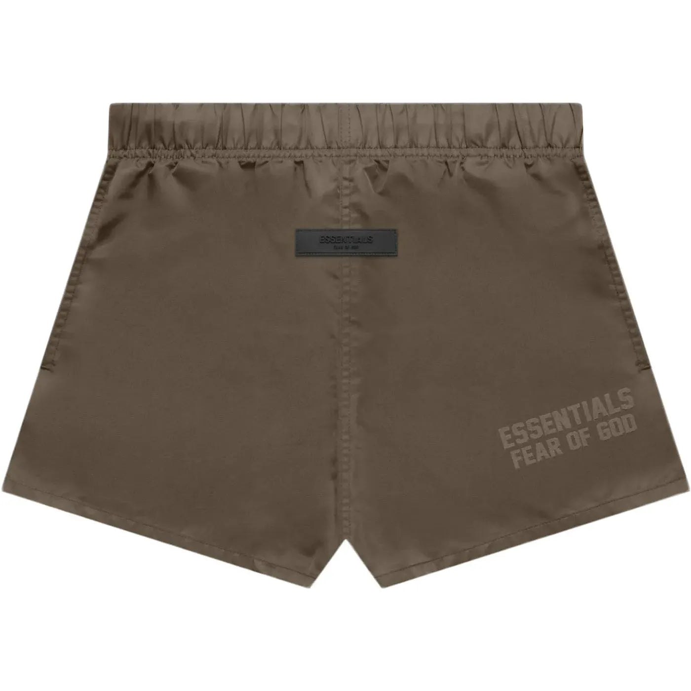 Fear of God Essentials Nylon Running Shorts Wood