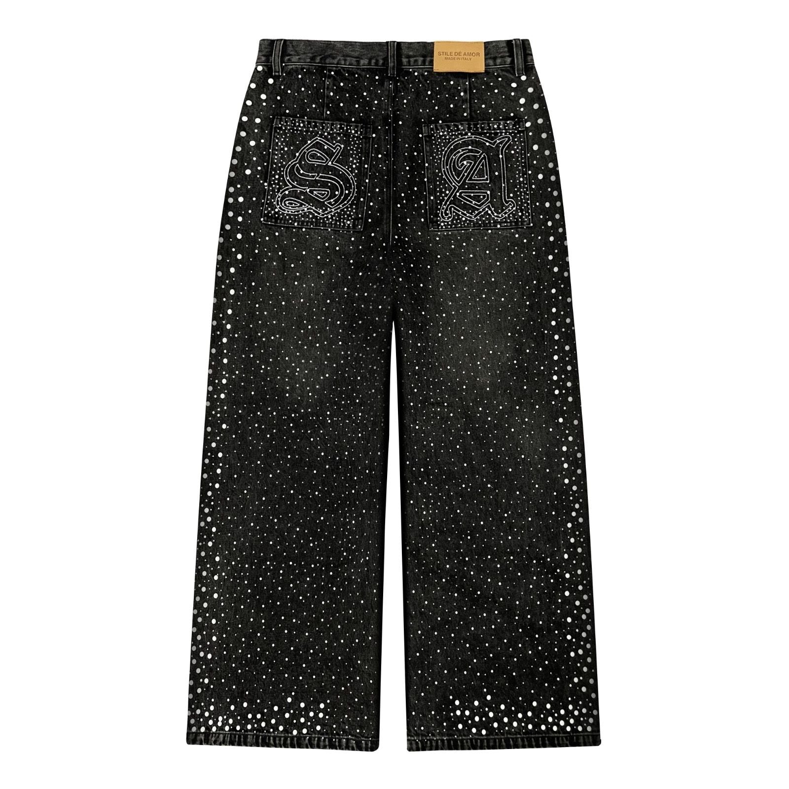 Stilè De Amor Pearl Jeans Black