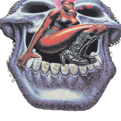 Scarlet Sin Cut Off Tee Black