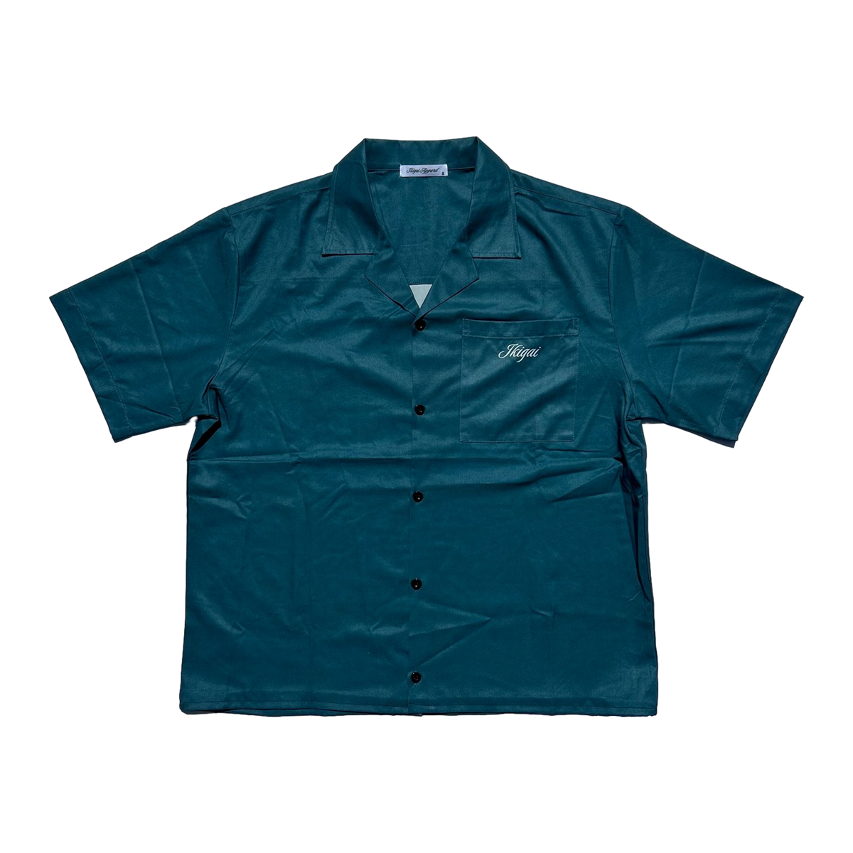 Ikigai Green Button up Set