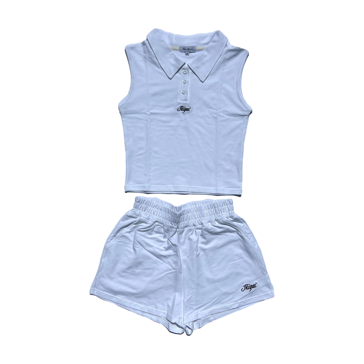 Ikigai White Tennis Set