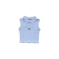 Ikigai White Polo Cut-Off