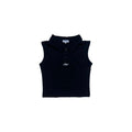 Ikigai Black Polo Cut-Off