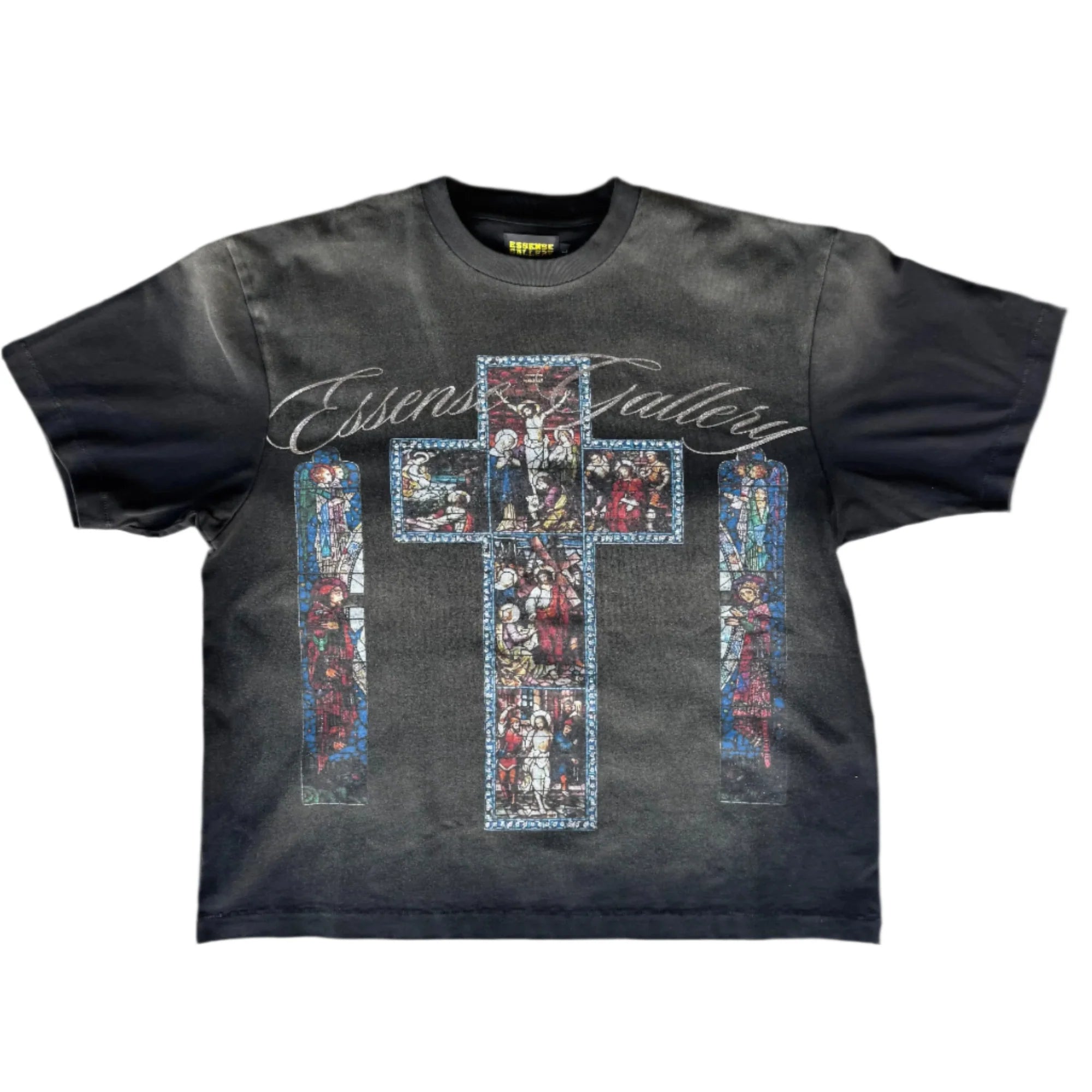 Essense Gallery Sacred Glass Tee - Black