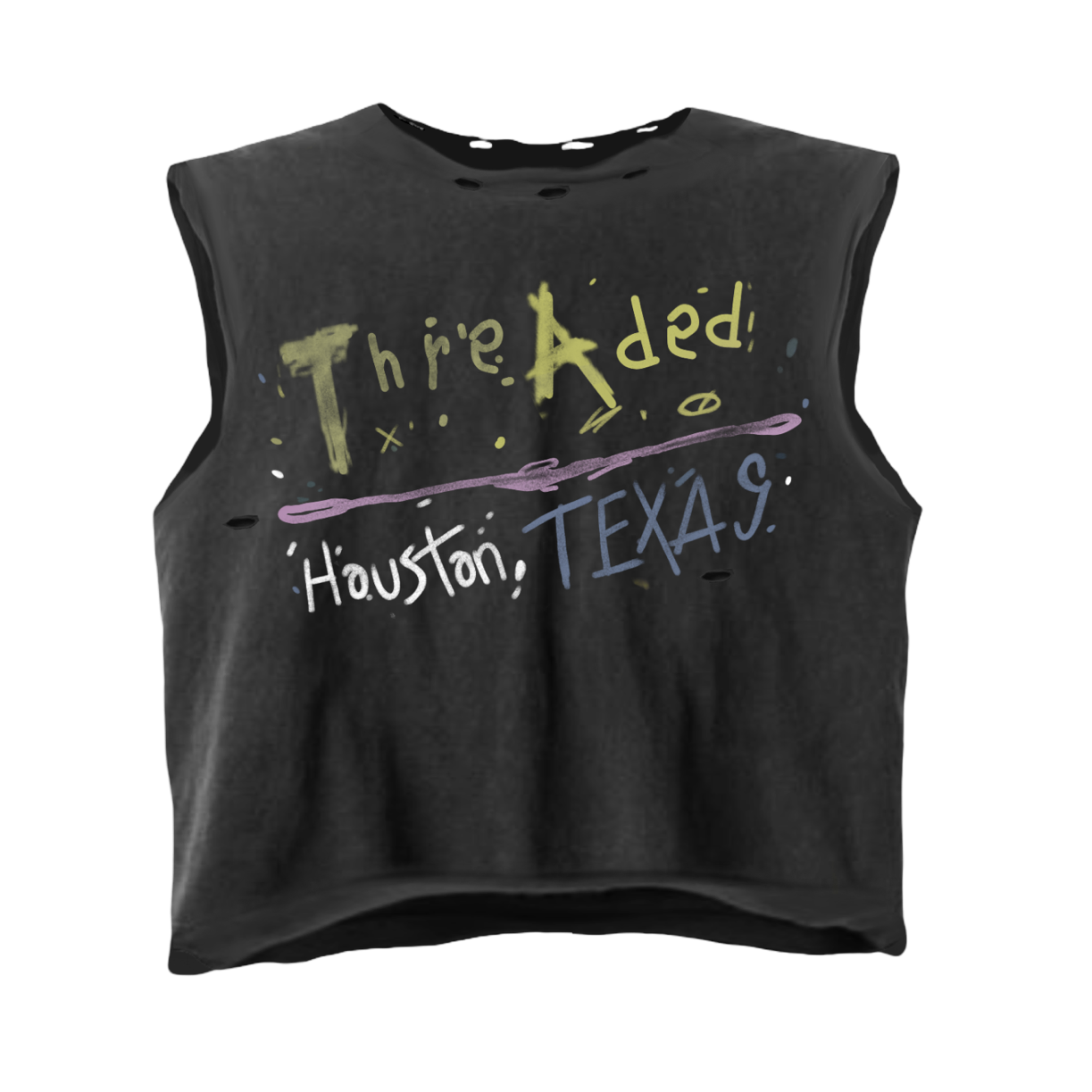 Threaded Vision Alien Cutoff Tee