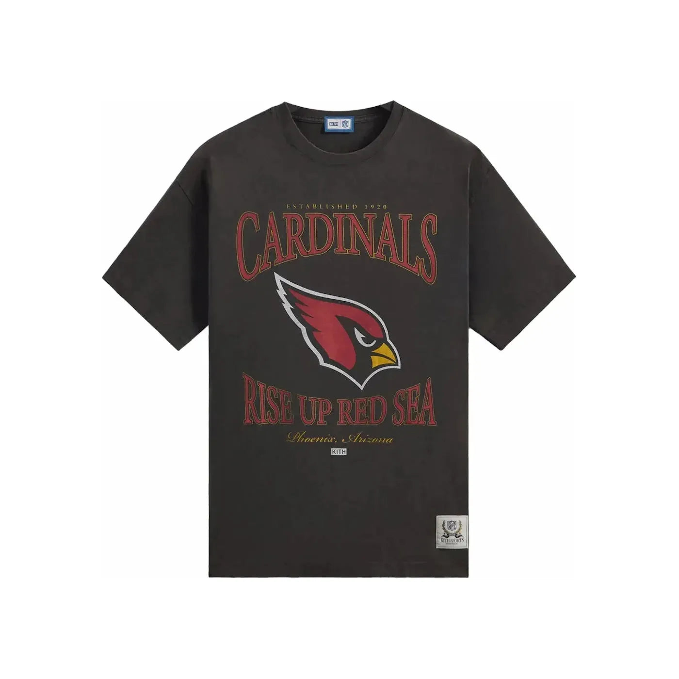 Kith x NFL Cardinals Vintage Tee Black