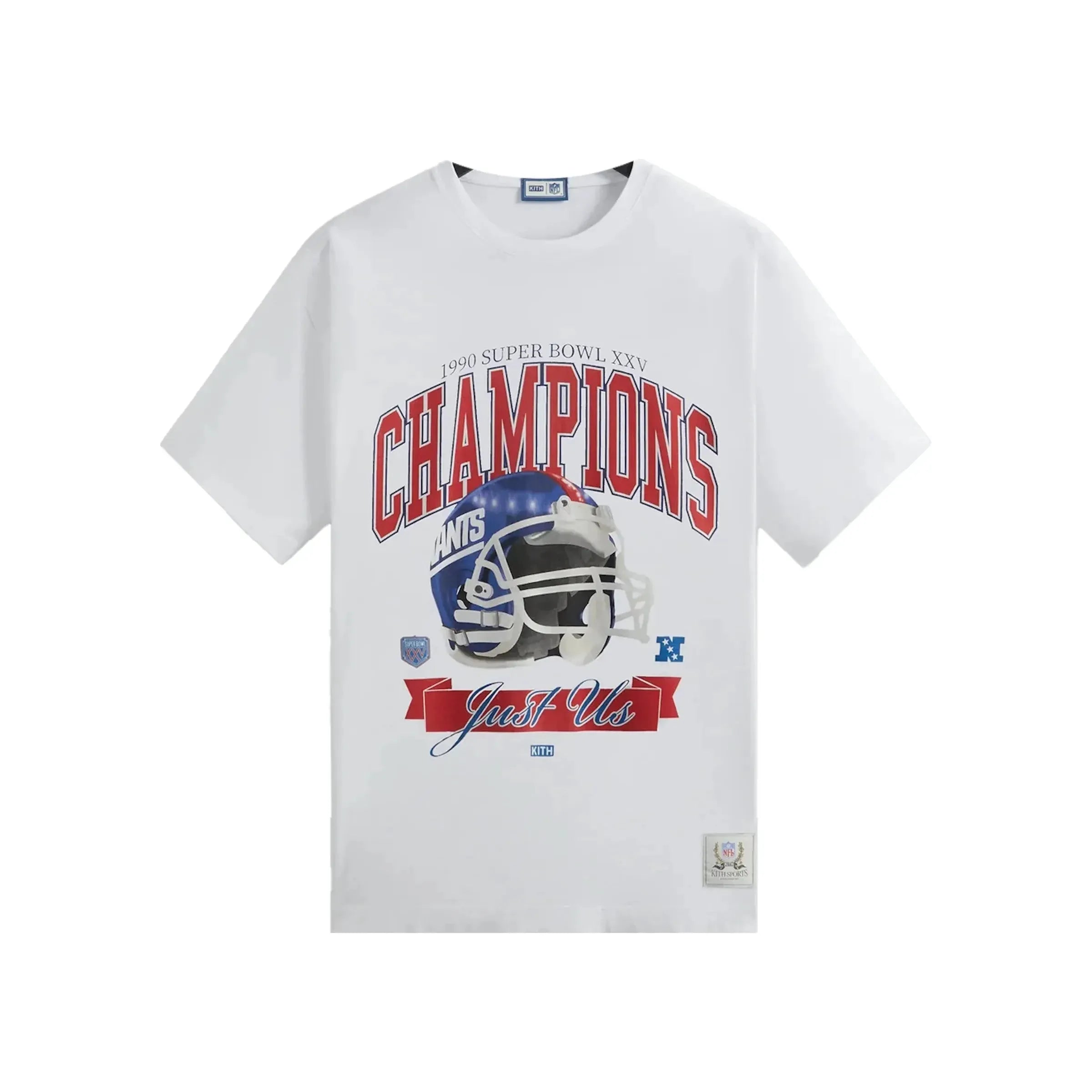 Kith x NFL Giants Superbowl Vintage Tee White