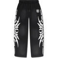 Lost Shdws Complex Con SweatPants Acid Wash Black