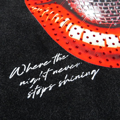 Caratage Night Club' Premium Cotton Sleeveless T-Shirt Black