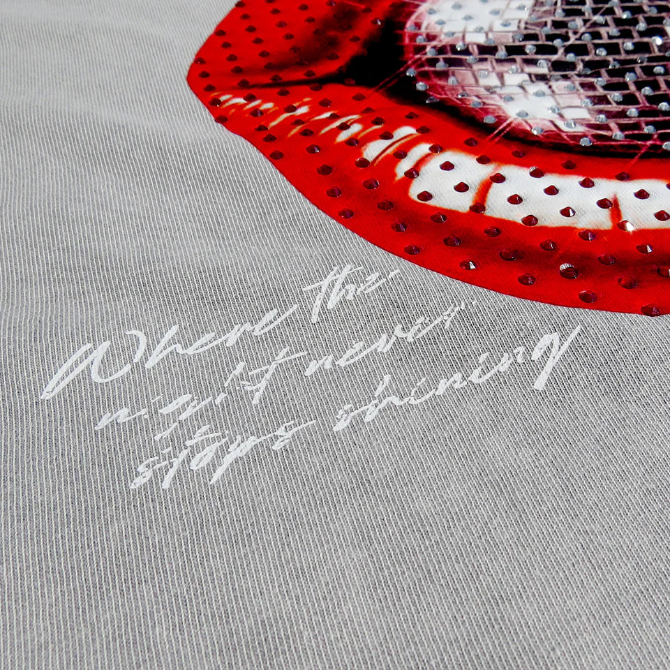 Caratage Night Club' Premium Cotton Sleeveless T-Shirt Grey