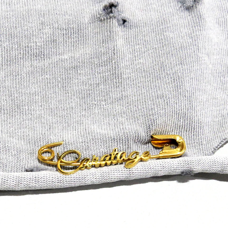 Caratage Night Club' Premium Cotton Sleeveless T-Shirt Grey