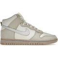 Nike Dunk High Cracked Leather Swoosh