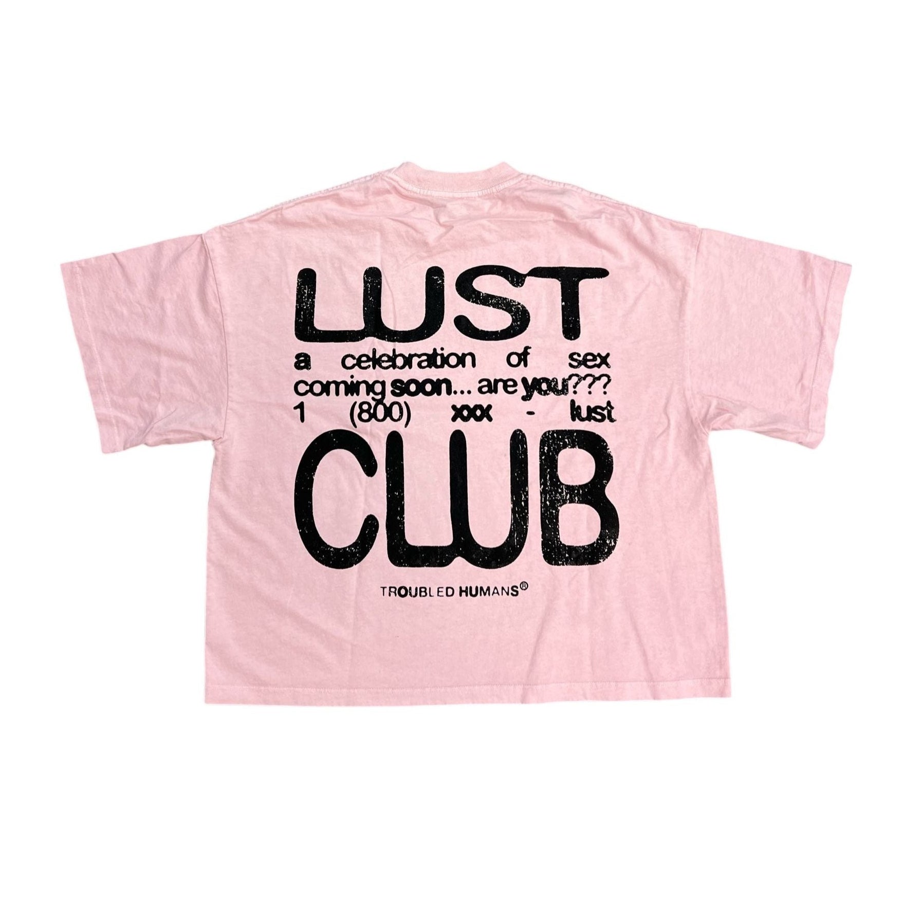 Troubled Humans Pink Lust T-Shirt