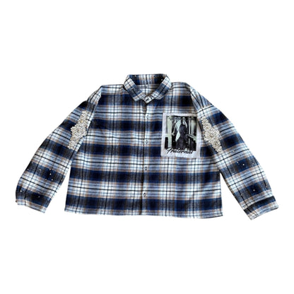 Fraternal Blue Dapper Don Flannel