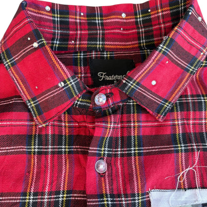 Fraternal Red Dapper Don Flannel