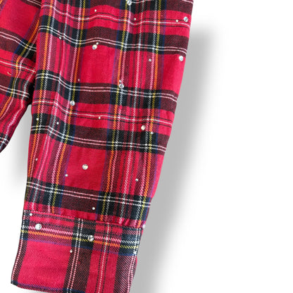 Fraternal Red Dapper Don Flannel