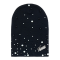 Homme Femme Pearl Beanie Black