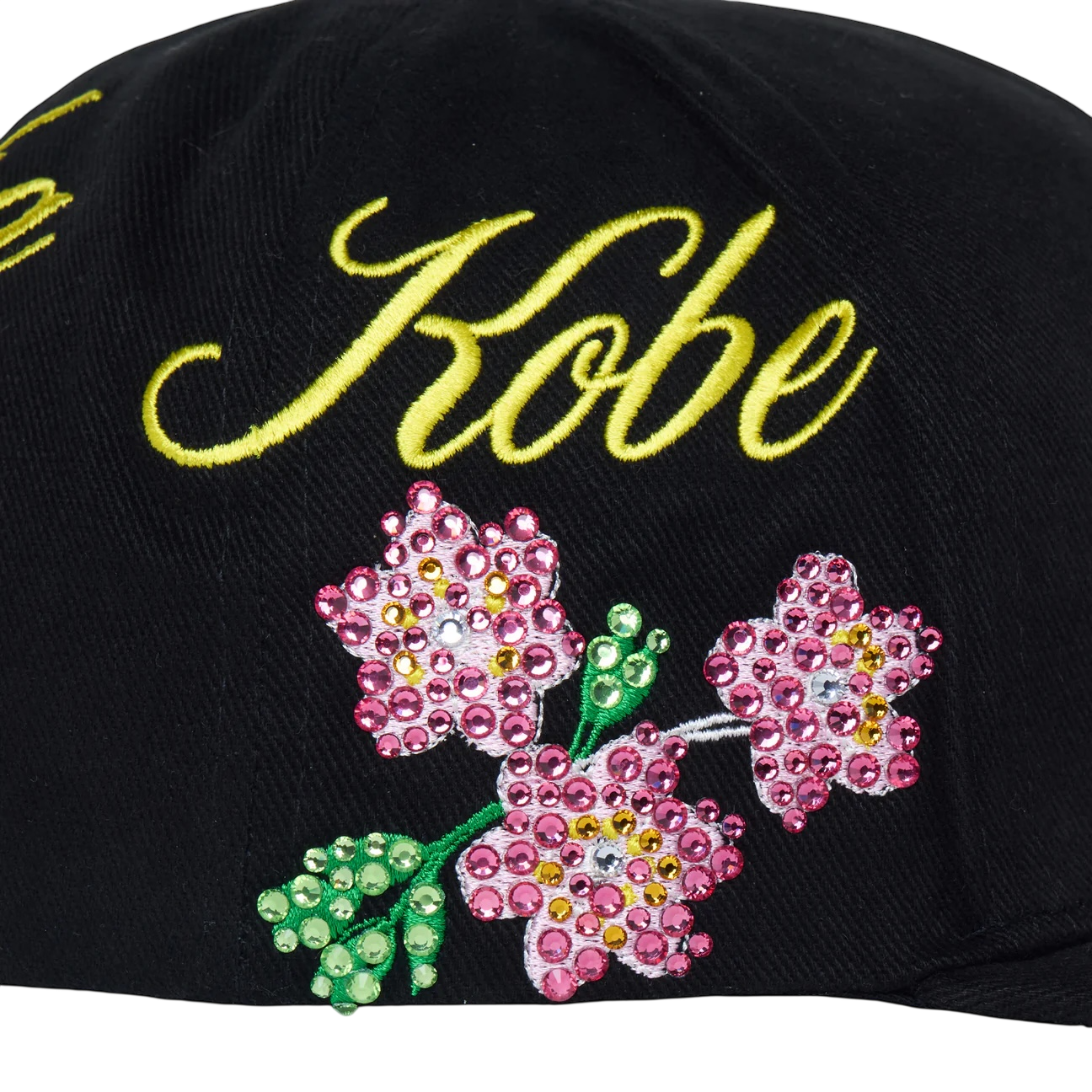 Homme Femme Japan Gemstone Hat Black