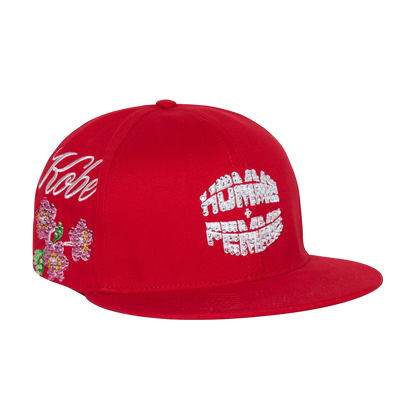 Homme Femme Japan Gemstone Hat Red