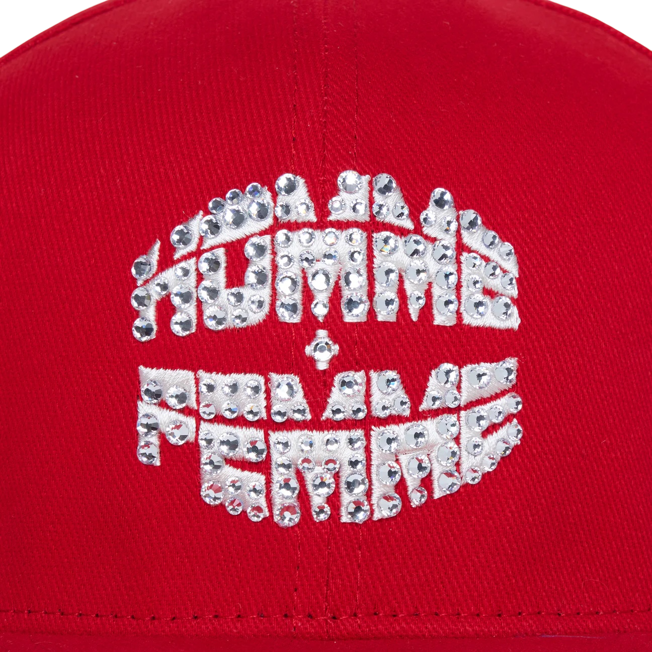 Homme Femme Japan Gemstone Hat Red