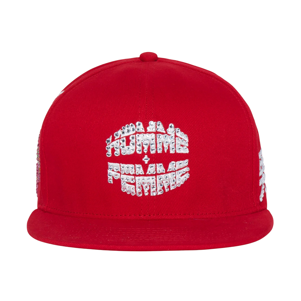 Homme Femme Japan Gemstone Hat Red