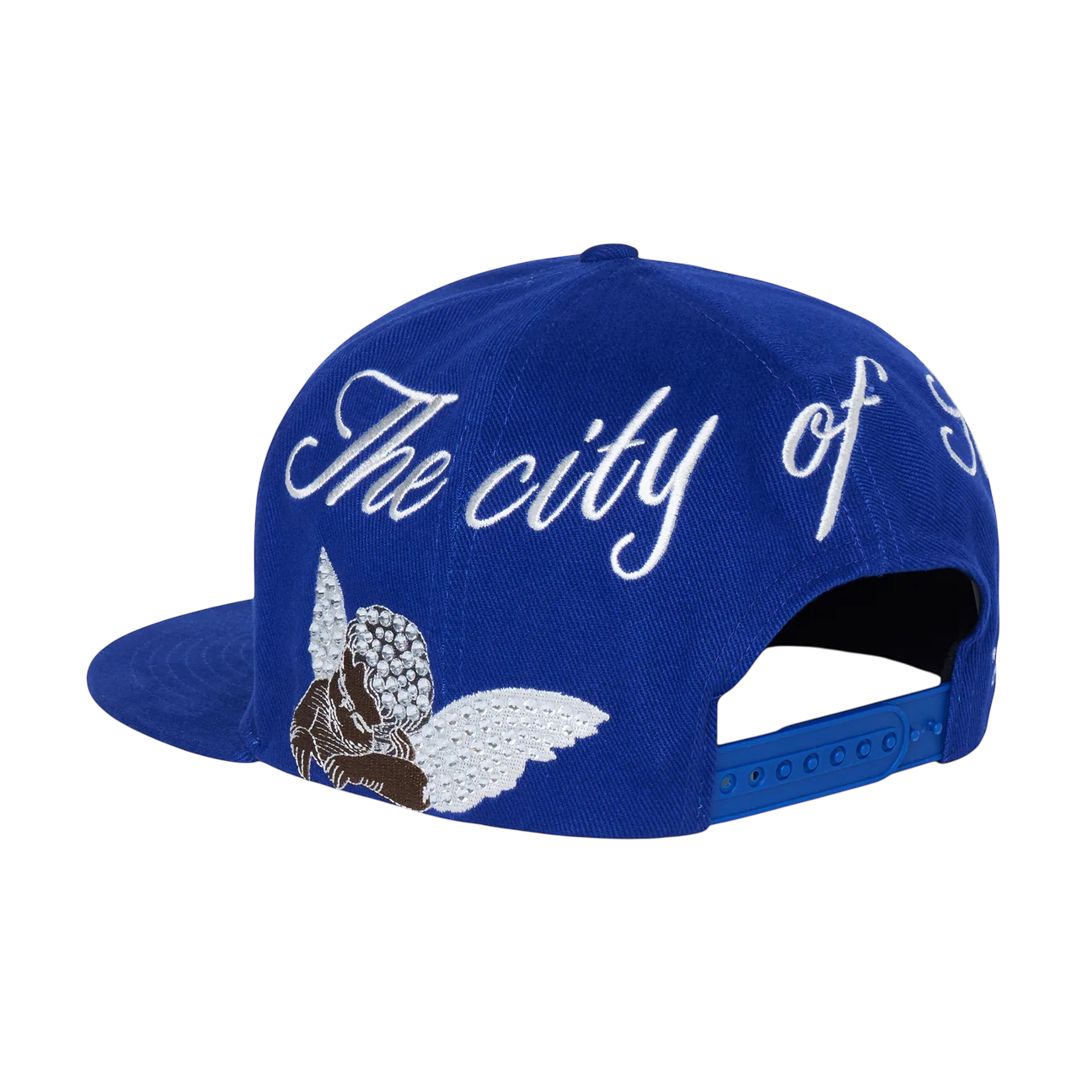 Homme Femme LA Gemstone Hat Blue