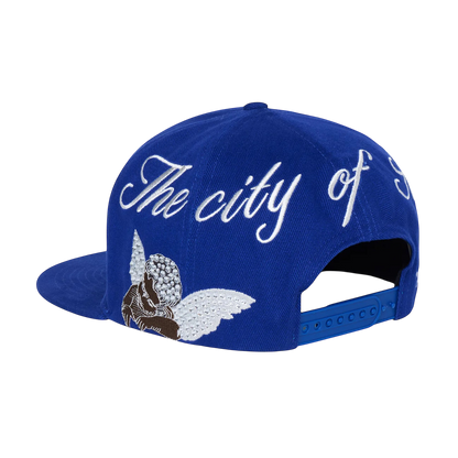 Homme Femme LA Gemstone Hat Blue