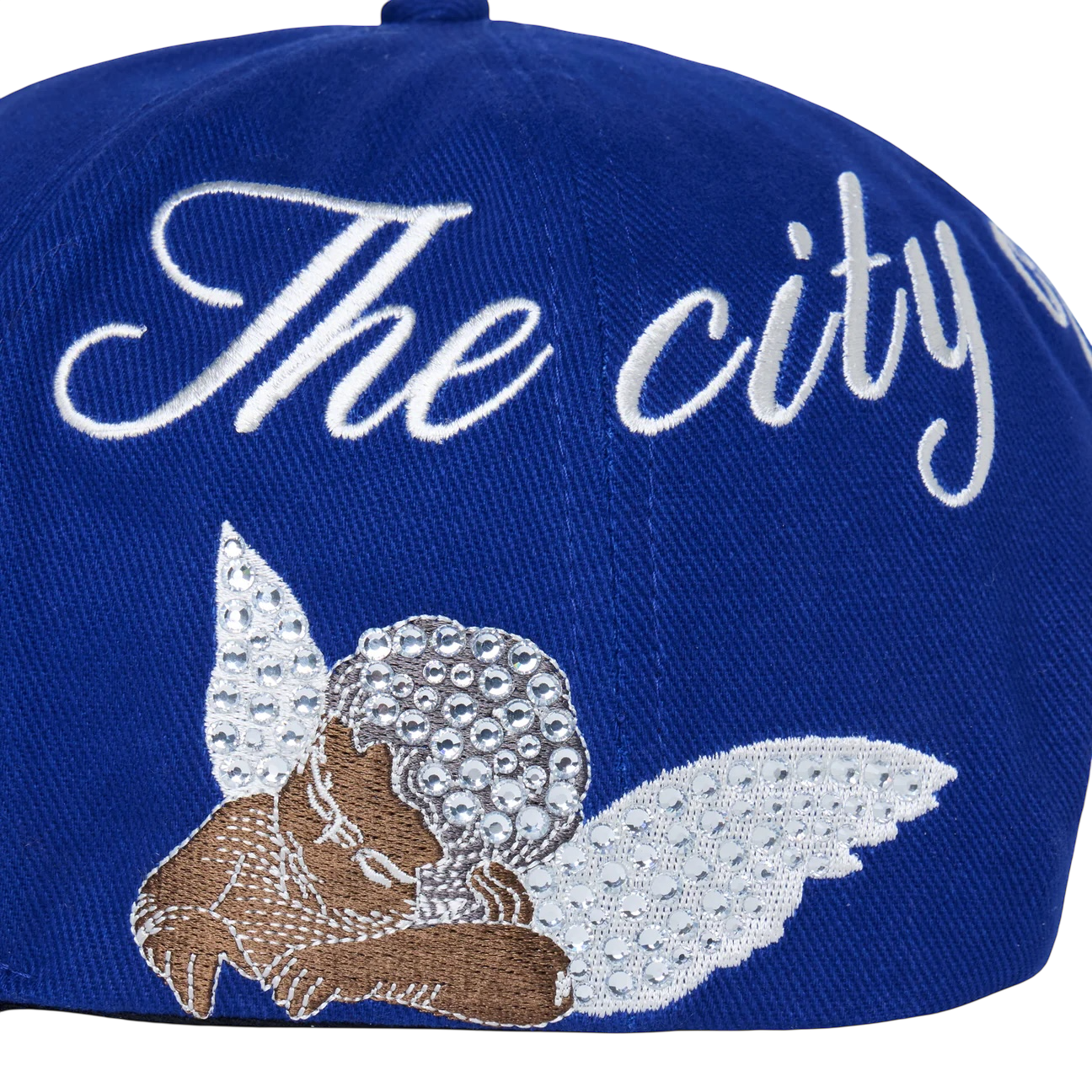 Homme Femme LA Gemstone Hat Blue
