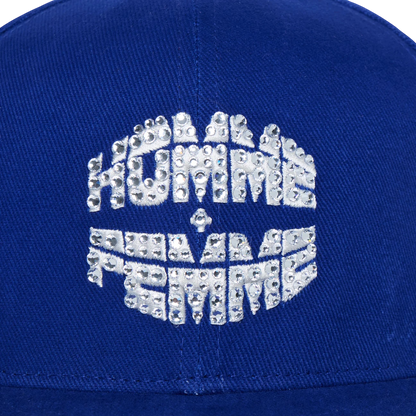 Homme Femme LA Gemstone Hat Blue