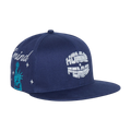 Homme Femme NYC Gemstone Hat Navy