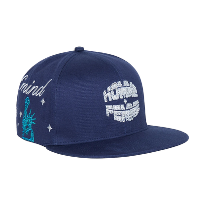 Homme Femme NYC Gemstone Hat Navy