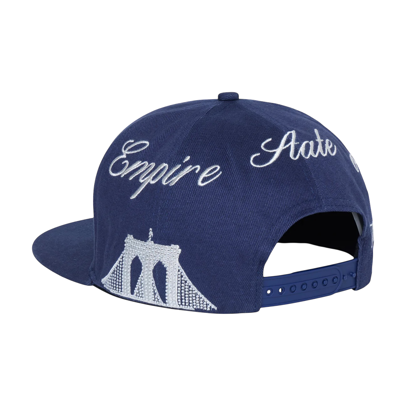 Homme Femme NYC Gemstone Hat Navy