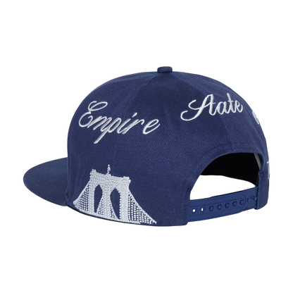 Homme Femme NYC Gemstone Hat Navy